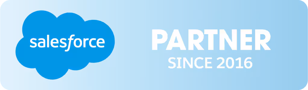 Salesforce Partner since 2016
